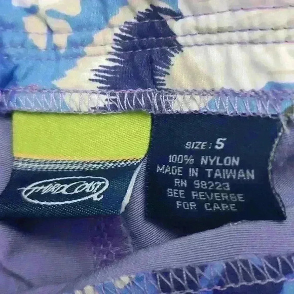 Women's Thirdcoast board shorts. SZ 5 Includes both pairs, green and purple! - Picture 6 of 6